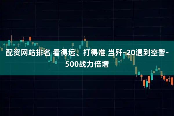 配资网站排名 看得远、打得准 当歼-20遇到空警-500战力倍增