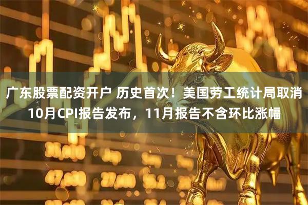 广东股票配资开户 历史首次！美国劳工统计局取消10月CPI报告发布，11月报告不含环比涨幅